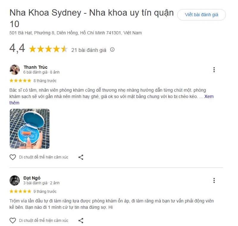 nha khoa phục hình răng mất quận 10